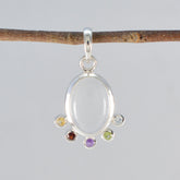 Emily Multicolor Gemstone Pendant for Everyday Glam